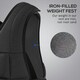 image 9 of HOMCOM 15KGS Adjustable Weight Vest Running Gym Training Weight Loss, Black