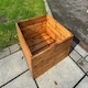 image 3 of Country Kitchen Large Raised Bed Planter - Timber - L60 x W60 x H30 cm | Brown