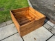 image 3 of Country Kitchen Large Raised Bed Planter - Timber - L60 x W60 x H30 cm | Brown