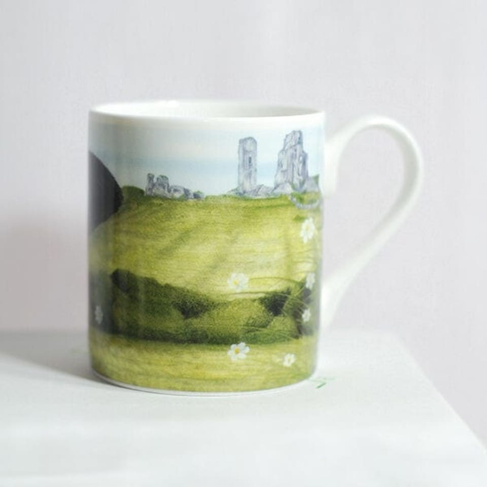image 1 of Lucy's Farm Moo Selfie at Corfe Cow Regular Mug