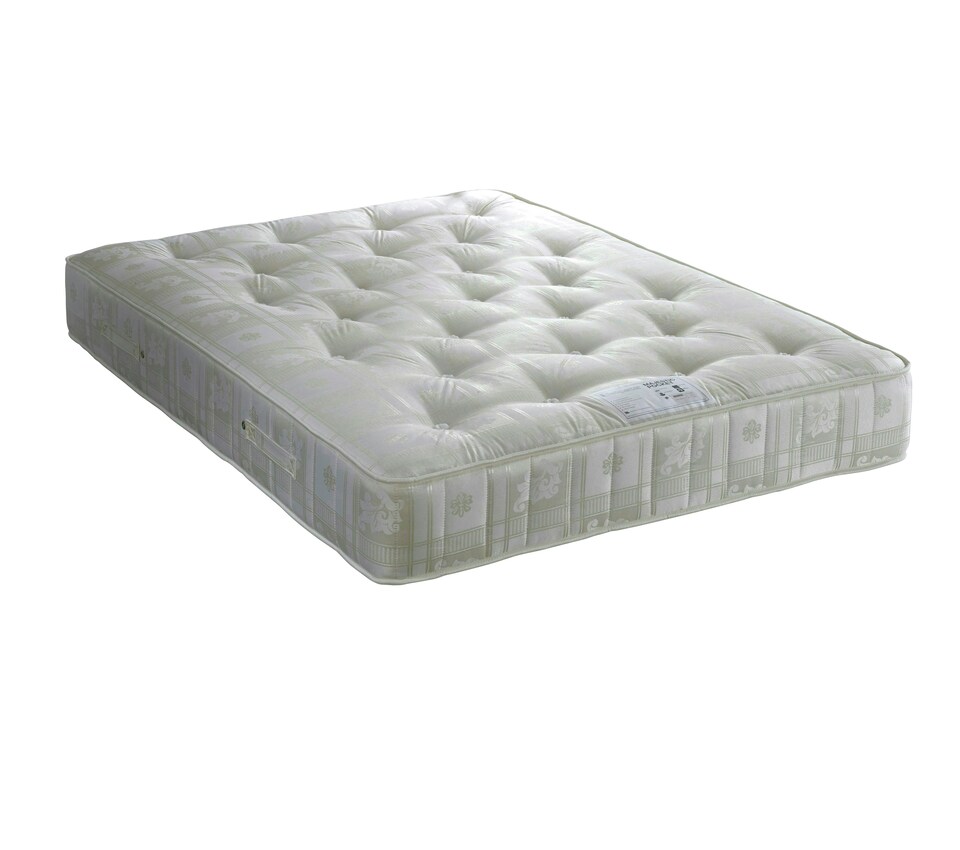 image 1 of Majestic 1000 Pocket Sprung Seal Grey Naples Velvet Divan Set And Pearl Headboard Single