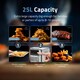 image 6 of Cookology 25L Air Fryer Oven with Touch Controls - CAF250DI Stainless Steel