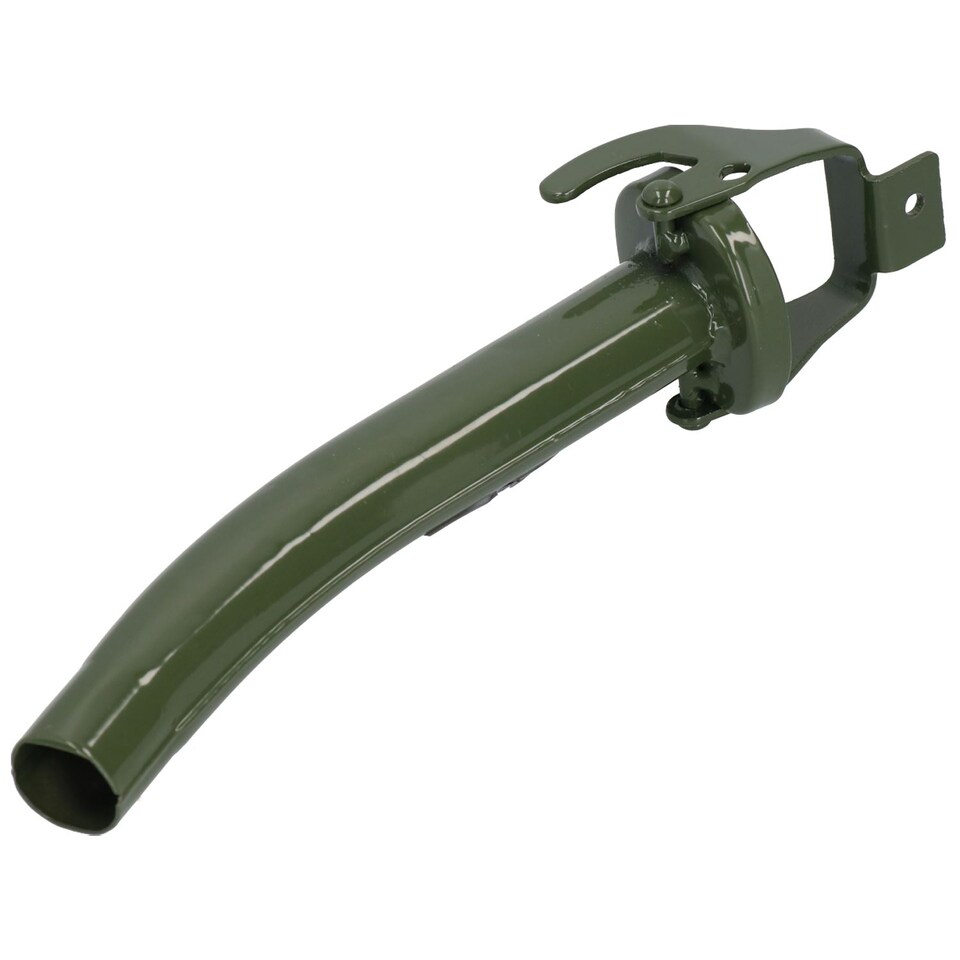 image 1 of Flexible Metal Jerry Can Pouring Steel Spout Nozzle Funnel Fuels Petrol Diesel Oil