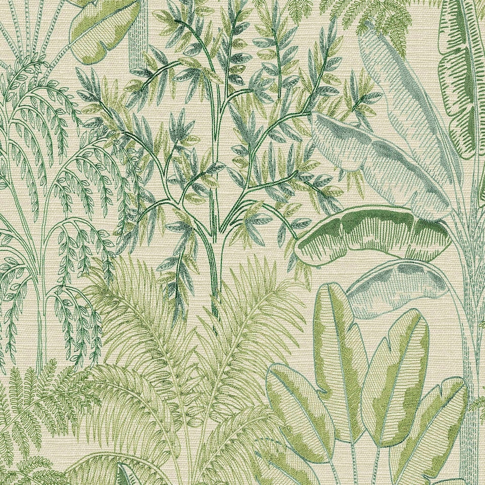 image 1 of Superfresco Easy Intrigue Spring Wallpaper Green | Green