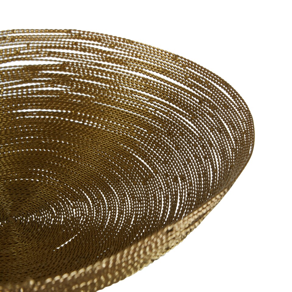 image 1 of Hege 5cm Brass Wire Decorative Plate