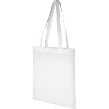 Bullet Zeus Non Woven Convention Tote - White - One Size White