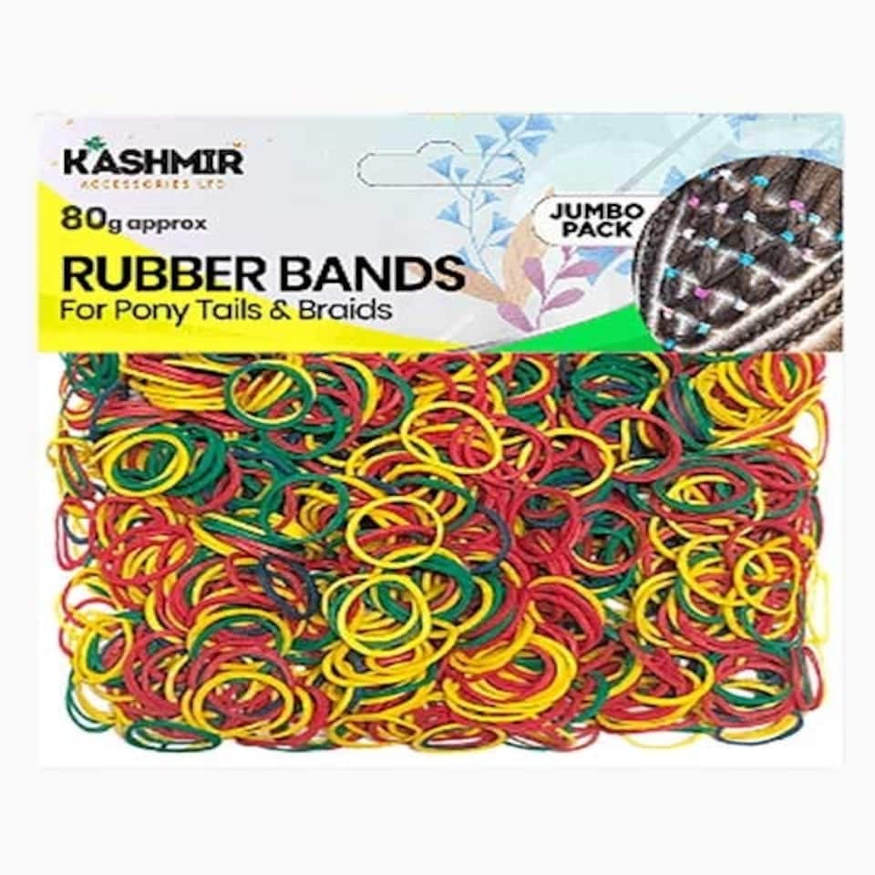 Kashmir  Rubber Bands 1040 Assorted
