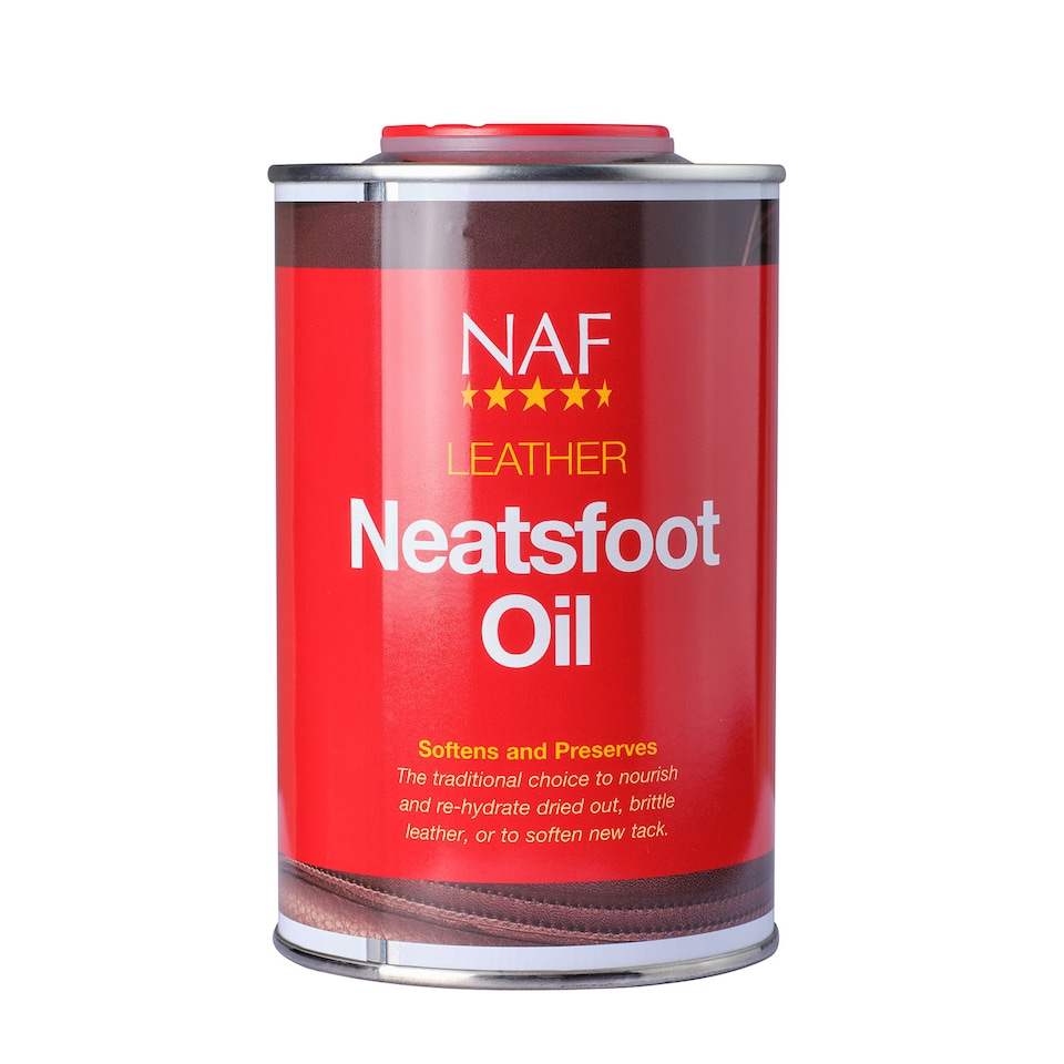 Naf Leather Neatsfoot Oil 500ml Nourish & Re-Hydrate Dried Out Brittle Leather