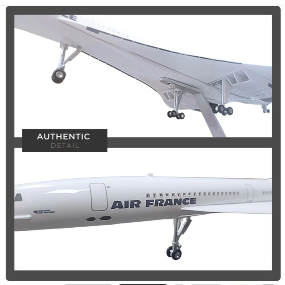 image 1 of Air France Arospatiale-BAC Concorde Model Plane 1:125
