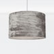 image 3 of First Choice Lighting Grey Crushed Velvet Easy Fit Light Shade Grey