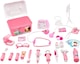 image 6 of Doctor & Dentist Role Play Carrycase - Electronic Medical Play Set with Lights, Sounds & 30 plus Accessories (Pink)