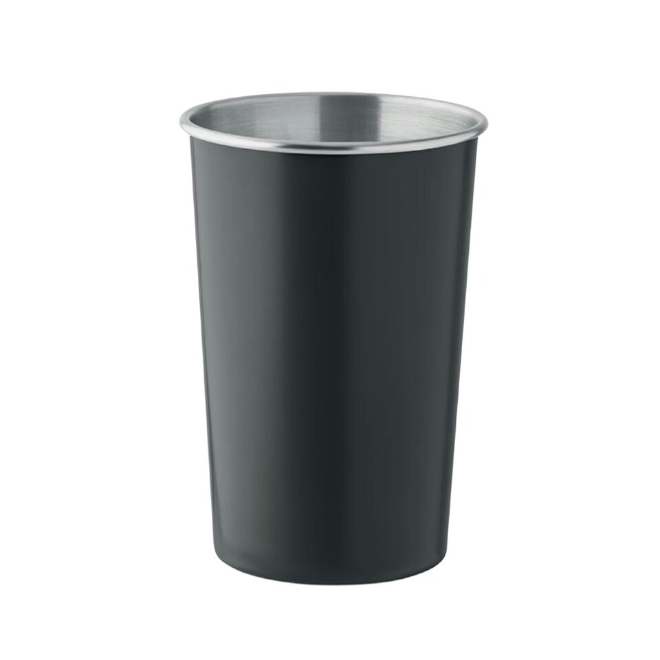 image 1 of MidOcean Fjard Recycled Stainless Steel 350ml Cup - Black - One Size Black