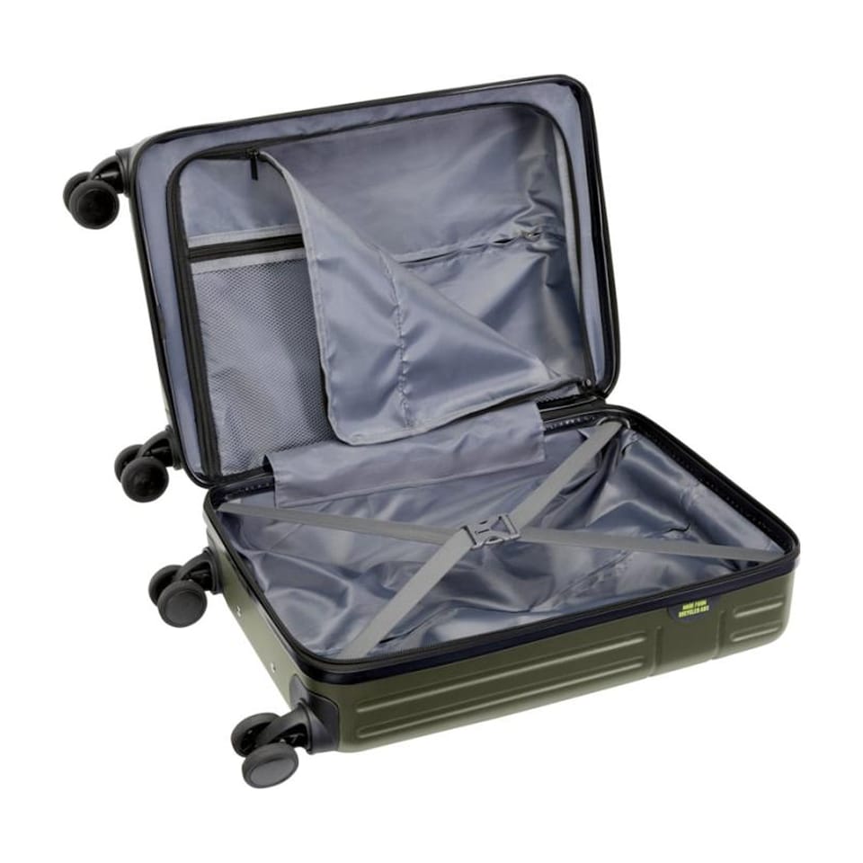 image 1 of Rover 20 Recycled 40L 4 Wheeled Cabin Bag | Green | Forest Green | One Size | 1