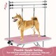 image 5 of Yaheetech 91 cm wide Pet Grooming Table with Loop Noose Pink