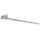 image 7 of 12in / 300mm Heavy Duty T Tee Hinges For Shed + Garden Gates Zinc Plated 6pc