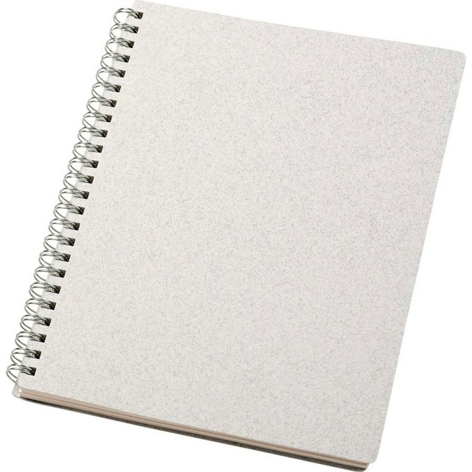 image 1 of Luxe Bianco Wire-o A5 Notebook - White - One Size