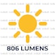 image 4 of UniBulb LED GLS B22 Bayonet Cap (BC) 806lm 7.3W (Replaces 60W) 6500K (Daylight) Light Bulb - Pack of 12 | White | Daylight | 12