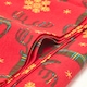 image 4 of Homescapes Red Reindeer 100% Cotton Christmas Tablecloth - 137 x 178 cm | Red | 137cm x 178cm (54" x 70")