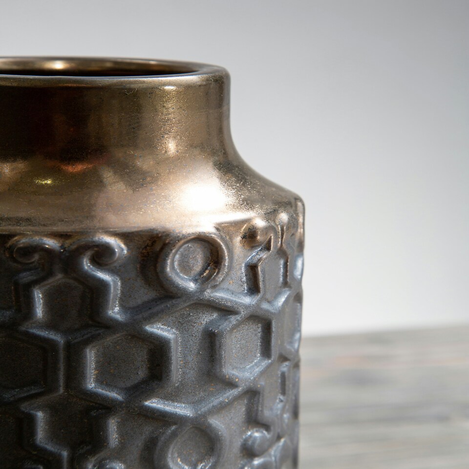 image 1 of Zircon Large Planter Brown