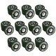 image 1 of 40 Grit Coarse Flap Disc Calcined Sanding Wheels for 4-1/2" Angle Grinders 100pc