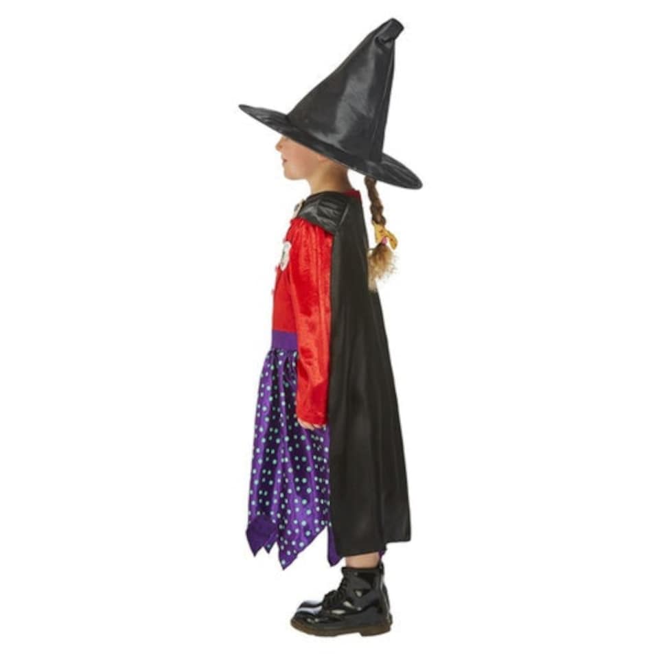 image 1 of Room On The Broom Julia Donaldson Girls Fancy Dress Costume Kids Medium - Age 7-9