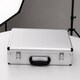 image 3 of Heavy Duty Aluminium Flight Carry Case Storage Lock Box Camera - 40x20x12.5cm | Silver | 1