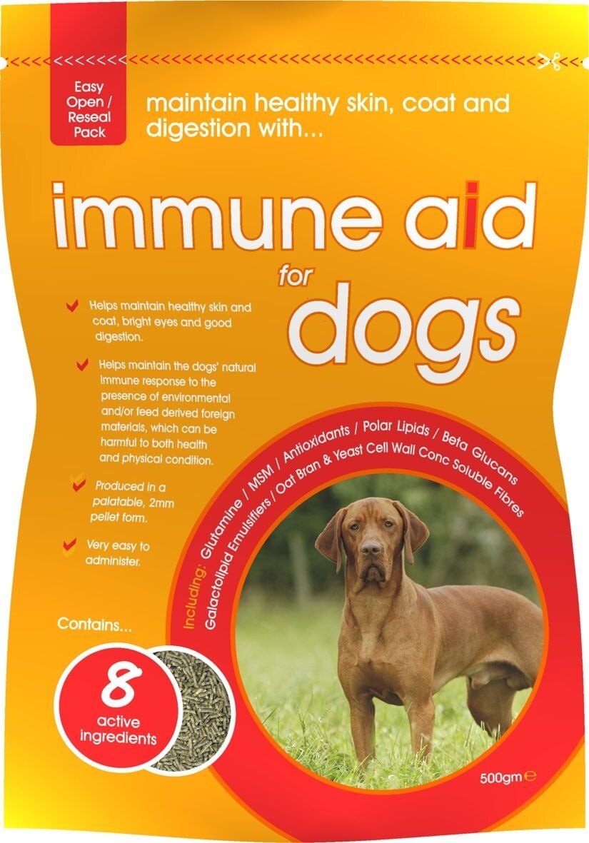 GWF Nutrition Immun Hilfe Für Hunde – 500 G Pulver Zur Nahrungsergänzung