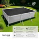 image 2 of Pool Solar Cover to Protect and Warm Rectangular Swimming Pool | Black | black | 1