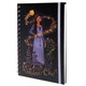 image 1 of Wish Shine On A5 Notebook - Black/Gold/Purple - One Size