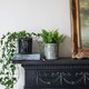 image 3 of Kew Reactive Glaze Planter - Ceramic - L18 x W18 x H17 cm - Sage Green