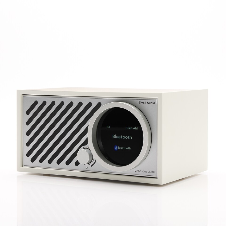 image 1 of Tivoli audio - Model One Digital + Generation 3 - White/Silver