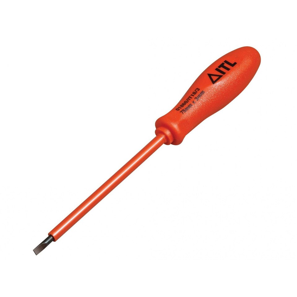 Itl Insulated Insulated Terminal Screwdrivers - Multi Colour - 3 x 75mm