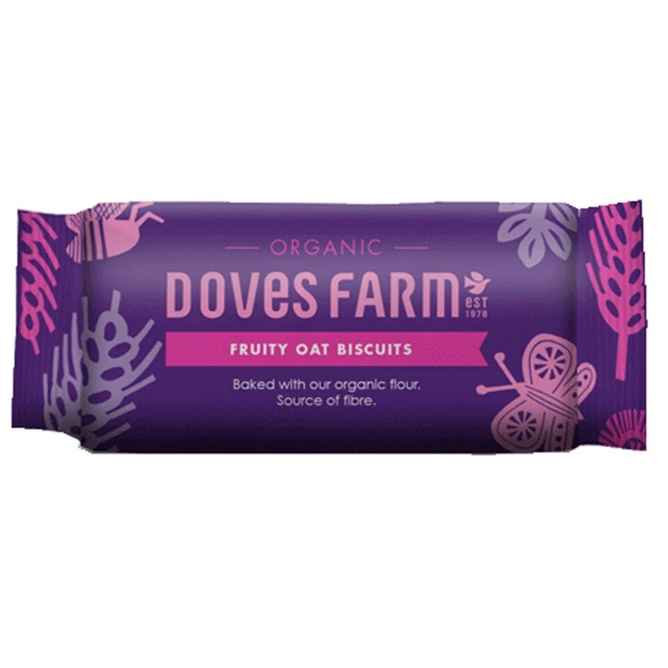 Organic Fruity Oat Biscuits 200g (Doves Farm)