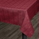 image 1 of Velosso Hampton Woven Jacquard Tablecloth - 52" x 52" Silver | Silver