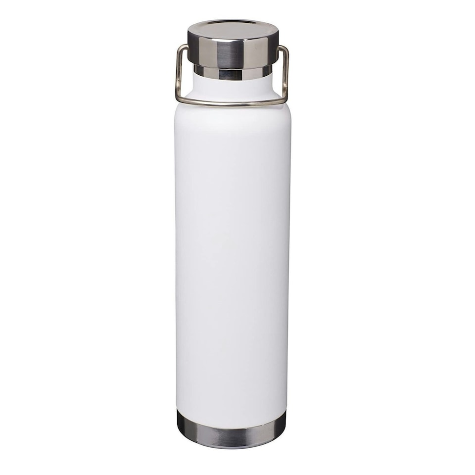 image 1 of Avenue Thor Copper Plated 1L Flask - White - One Size
