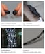 image 4 of Led String Lights Black Rubber Cool White 40M