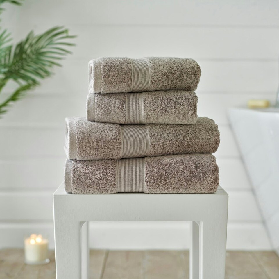 image 1 of New Boston Luxury Towel – 800GSM Combed Cotton | Ultra Soft & Absorbent | Premium Spa Quality Bath Towels Brown | Stone | Bath towel