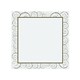 image 1 of Swirling Frame Splash Back | White
