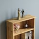 image 3 of Vida Designs Corona 1 Drawer DVD Rack Bookcase, Solid Pine Wood