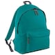 image 1 of Bagbase Original Plain Backpack - Emerald/Graphite Grey - One Size