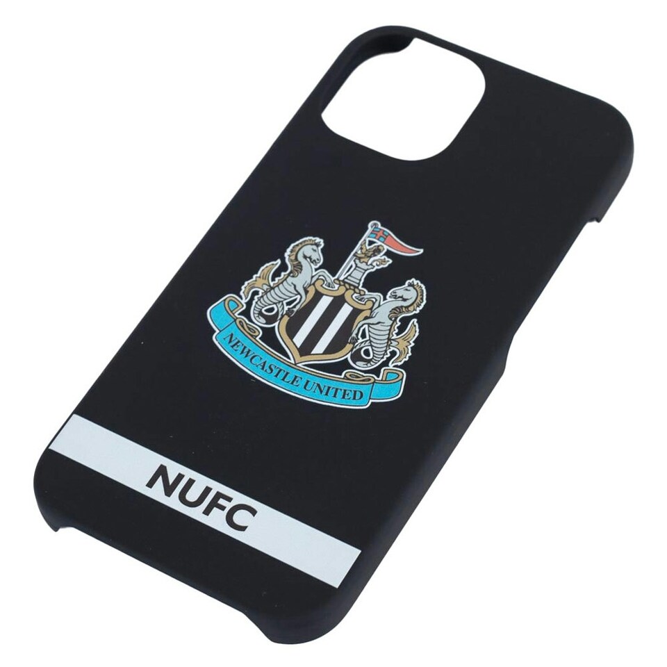 image 1 of Newcastle United FC iPhone 15 Compatible Crest Phone Case - Black/White/Grey - One Size