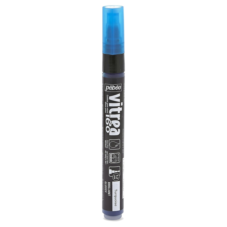 Pebeo Vitrea 160 Markers Gloss Turquoise