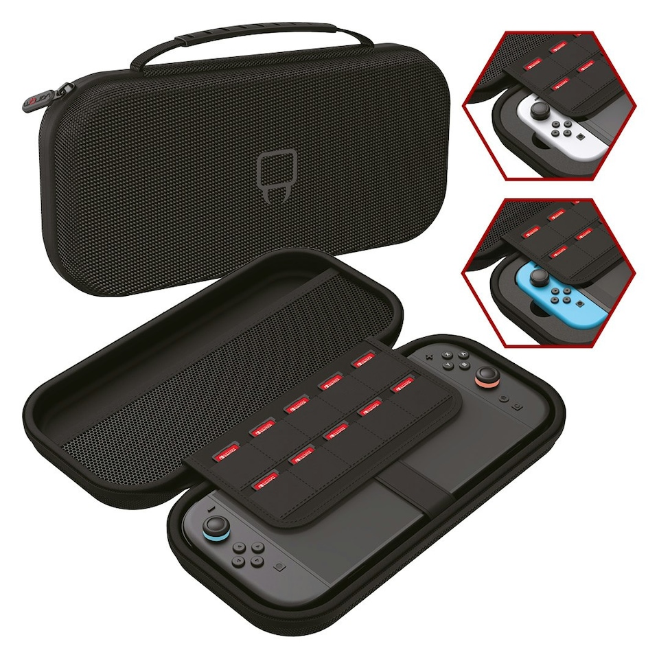 image 1 of Venom Nintendo Switch 2 Carry Case with Screen Protector Black