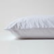 image 3 of Homescapes Terry Towelling Waterproof Pillow Protectors - 80 x 80 cm - Pack of 4 White