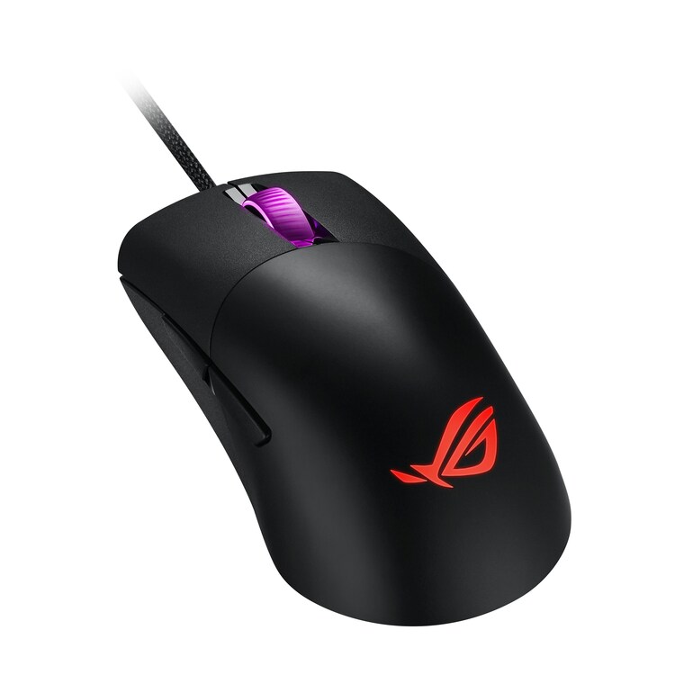 Asus Rog Keris Optical Gaming Mouse With Rog Paracord Soft Cable, Rog 16,000 Dpi Sensor, Pbt L/r Keys 90Mp01R0-B0Ua00