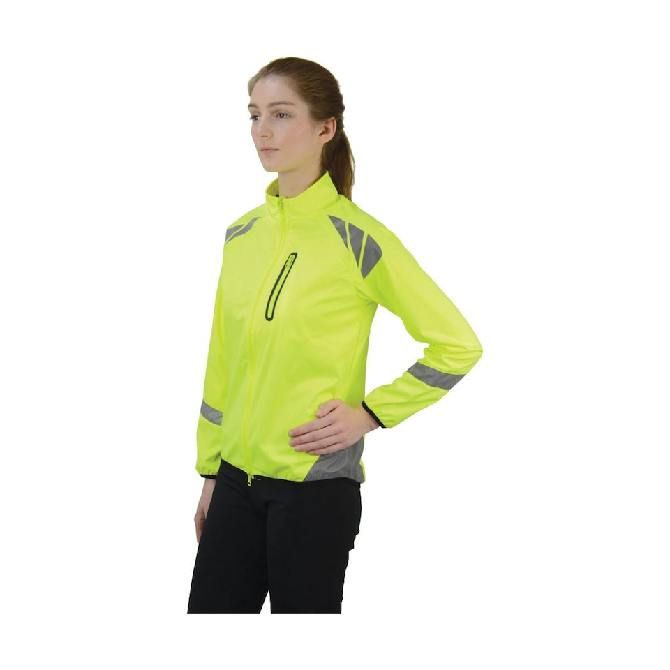 image 1 of HyVIZ Unisex Adult Reflective Jacket - Yellow - XS