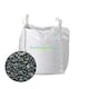 image 1 of 60-100mm Black round and oval Pebbles - Premium Aggregate Bulk Bag - 850 kilos