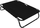 image 3 of Actiaspet Elevated Folding Dog Bed Indoor Outdoor Pet Cot Steel Frame (Black, Medium)
