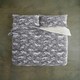 image 6 of Woodland Folk Animal Duvet Cover Set – Soft Fleece with Cosy Sherpa Reverse | Green | Double