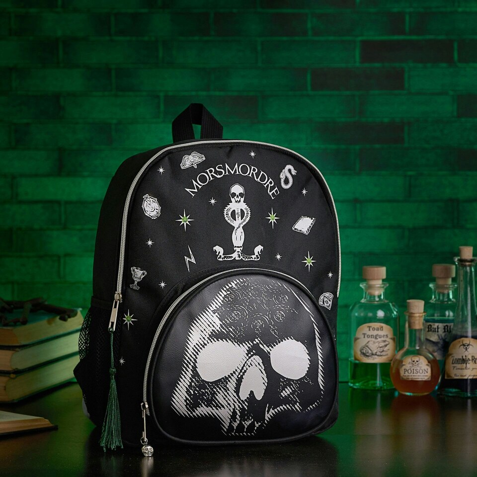 image 1 of Warner Bros Harry Potter Dark Arts Backpack - Morsmorde